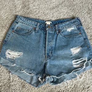 H&M jean shorts